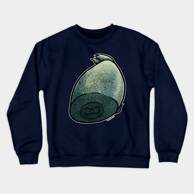 Squish Seal Crewneck Sweatshirt by Jan Grackle